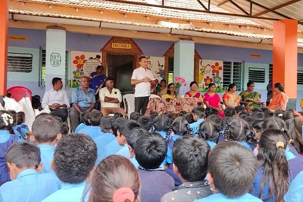 Free Note Book Distribution at Goverment School 6